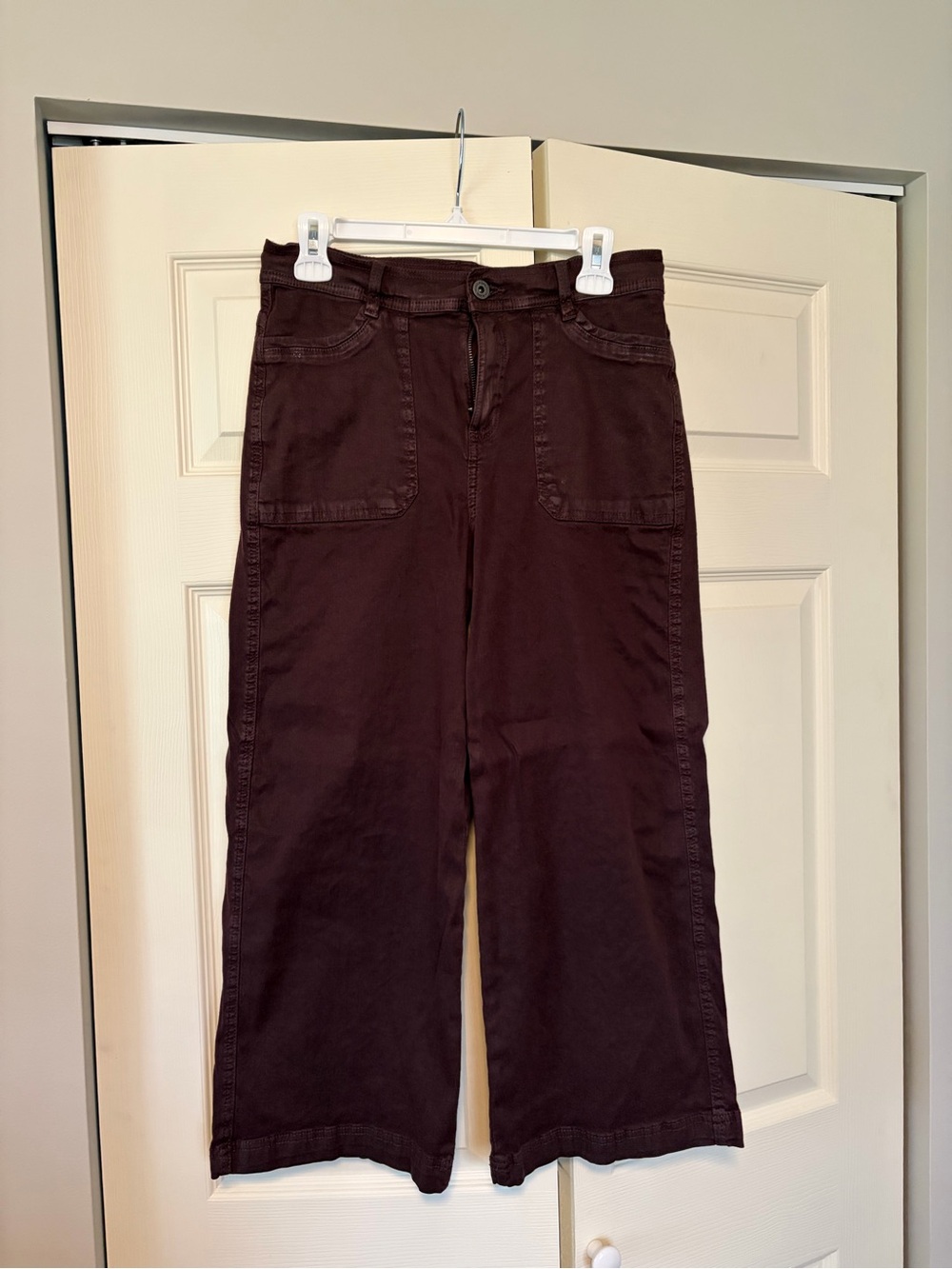 Kuhl Seaboard wide leg crop pants in Ganache color- Brand New, never worn